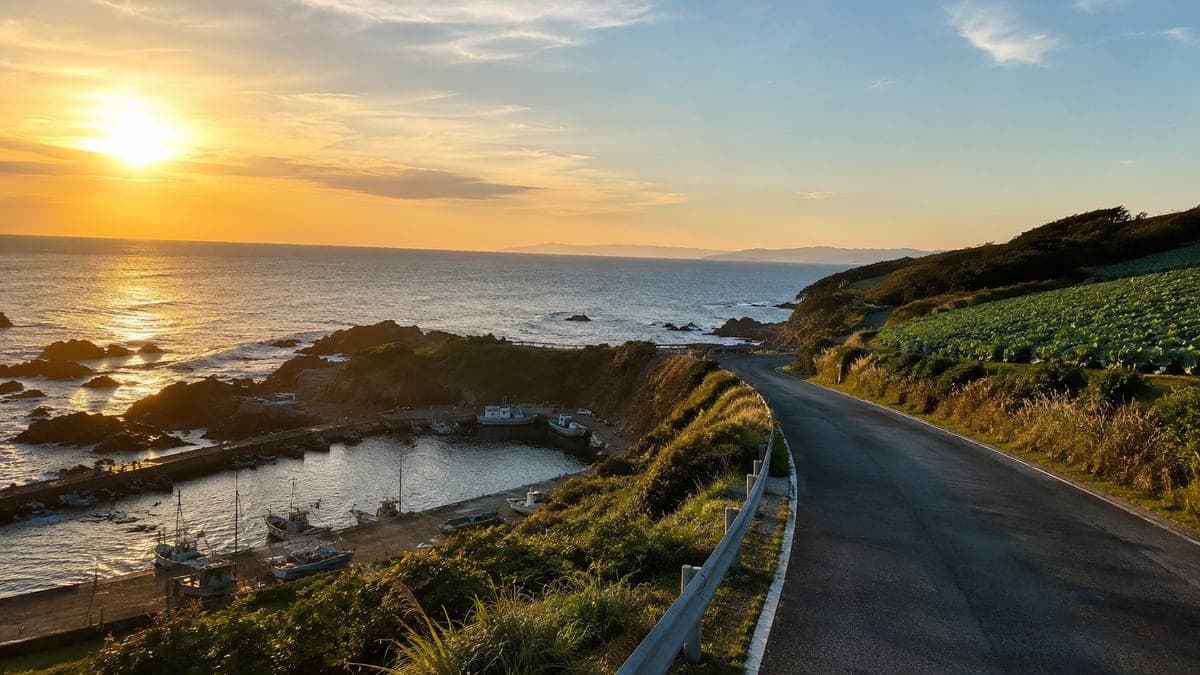 Miura Peninsula Coastal Course running course